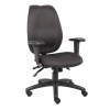 Boss Black High Back Task Chair W/ Seat Slider