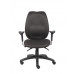 Boss Black High Back Task Chair W/ Seat Slider
