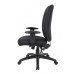 Boss Extended Comfort Commercial Fabric Ajustable Office Chair Black