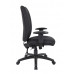 Boss Extended Comfort Commercial Fabric Ajustable Office Chair Black