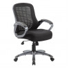 Boss Ribbed High Back Mesh Chair