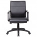 Boss Mid Back Executive Chair In LeatherPlus