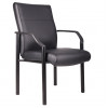 Boss Mid Back Guest Chair In LeatherPlus