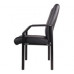 Boss Mid Back Guest Chair In LeatherPlus