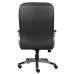 Boss High Back Executive Chair With Pewter Finished Base/Arms