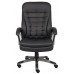 Boss High Back Executive Chair With Pewter Finished Base/Arms