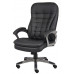 Boss High Back Executive Chair With Pewter Finished Base/Arms