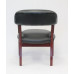 Boss Ivy League Executive Captain’s Chair in Vinyl, Black