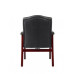 Boss Ivy League Executive Guest Chair , Black